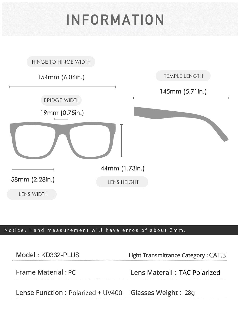 154mm Extra-Wide Acetate Frame For Big Heads & Bold Styles #frame-color_c10