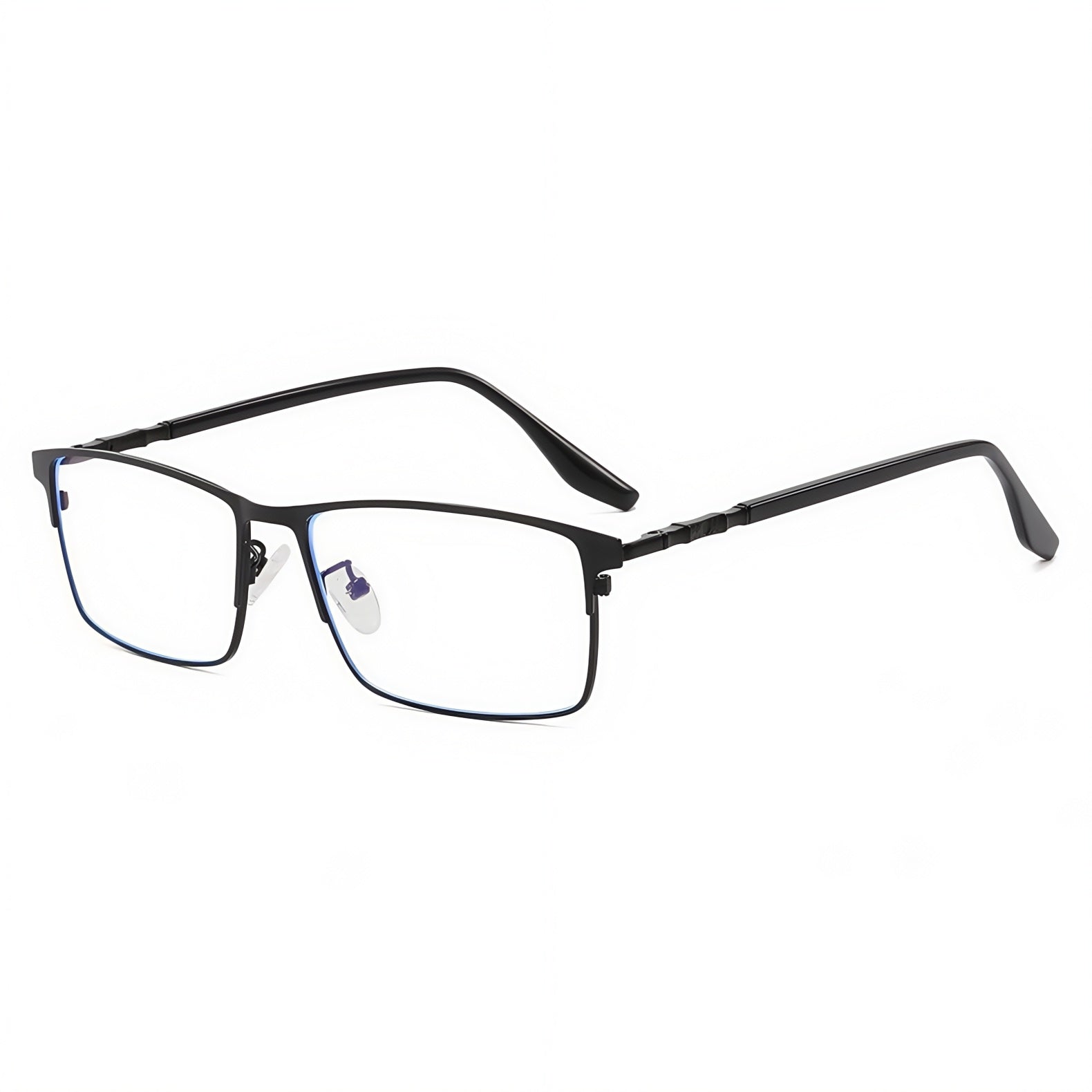 149mm Wide Frame BrowlineRectangle Eyeglasses for Men with Big Head