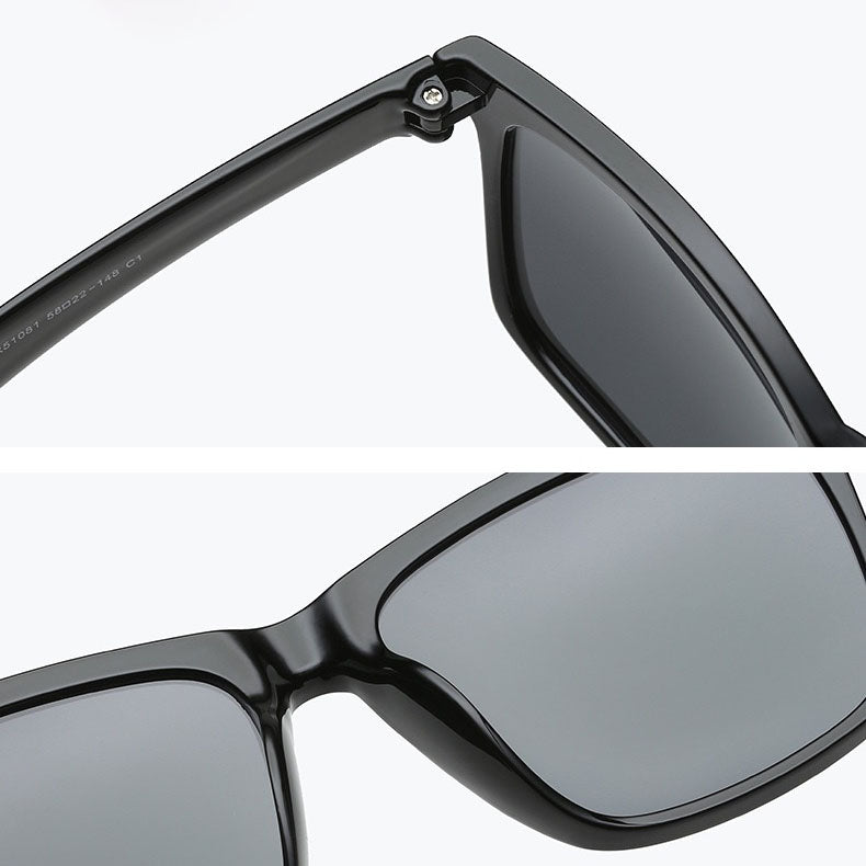 149mm Extra-Wide TR90 Frame For Big Heads & Bold Styles #frame-color_black