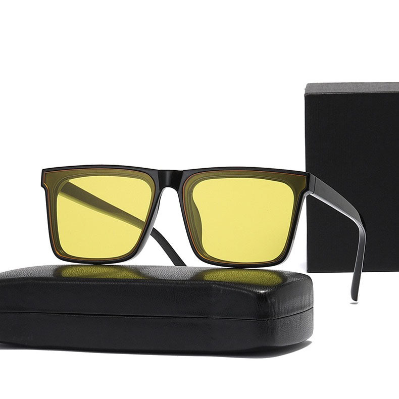 149mm Extra-Wide Acetate Frame – For Big Heads & Bold Styles #frame color_black
