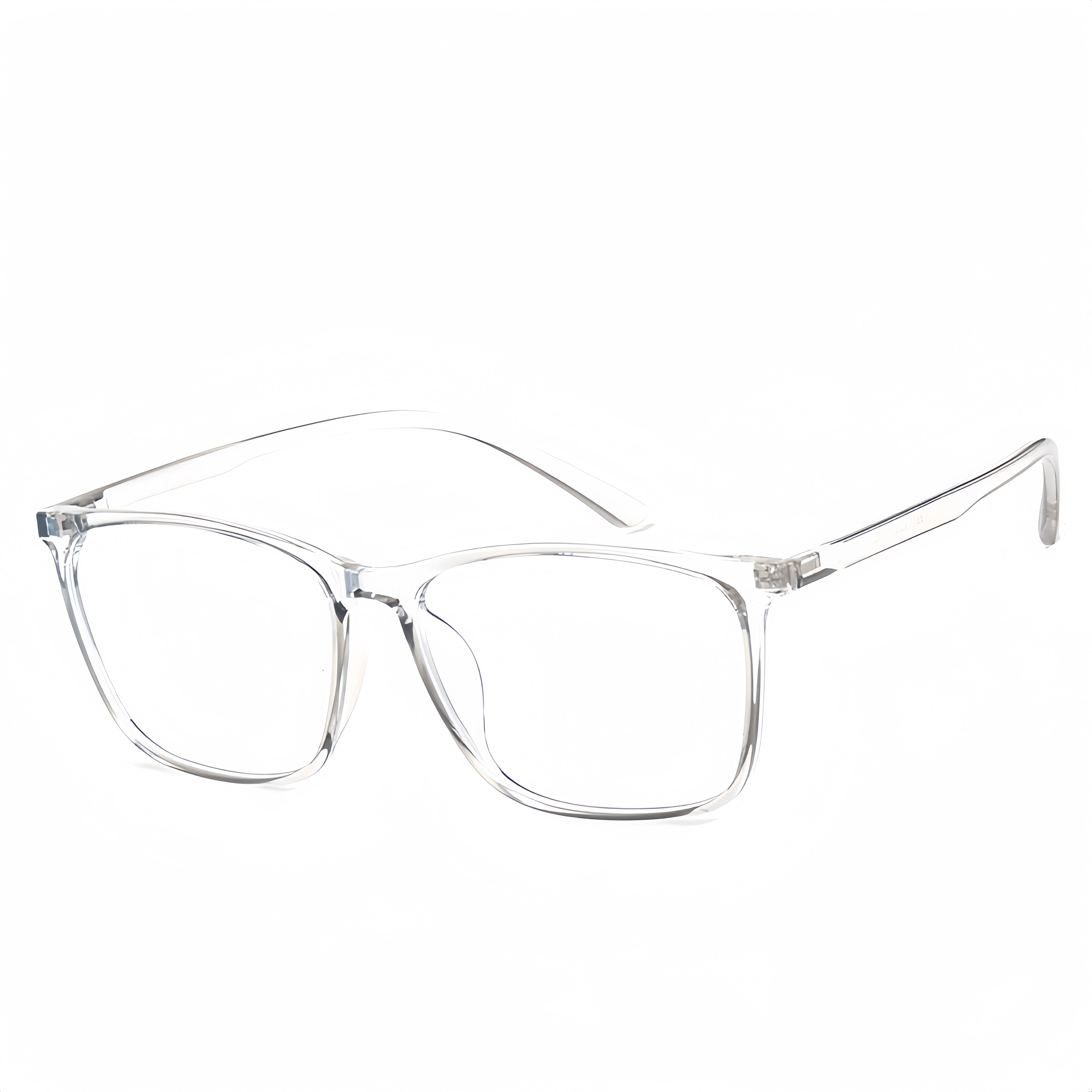 157mm Wide Huge Eyeglass Frames for Reading & Working #frame-color_clear