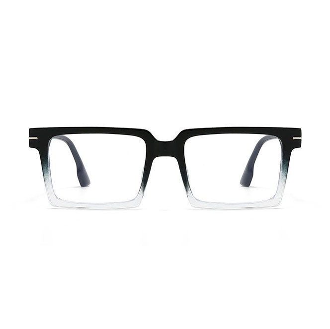 148mm Wide Frame Square Eyeglasses for Men with Big Head