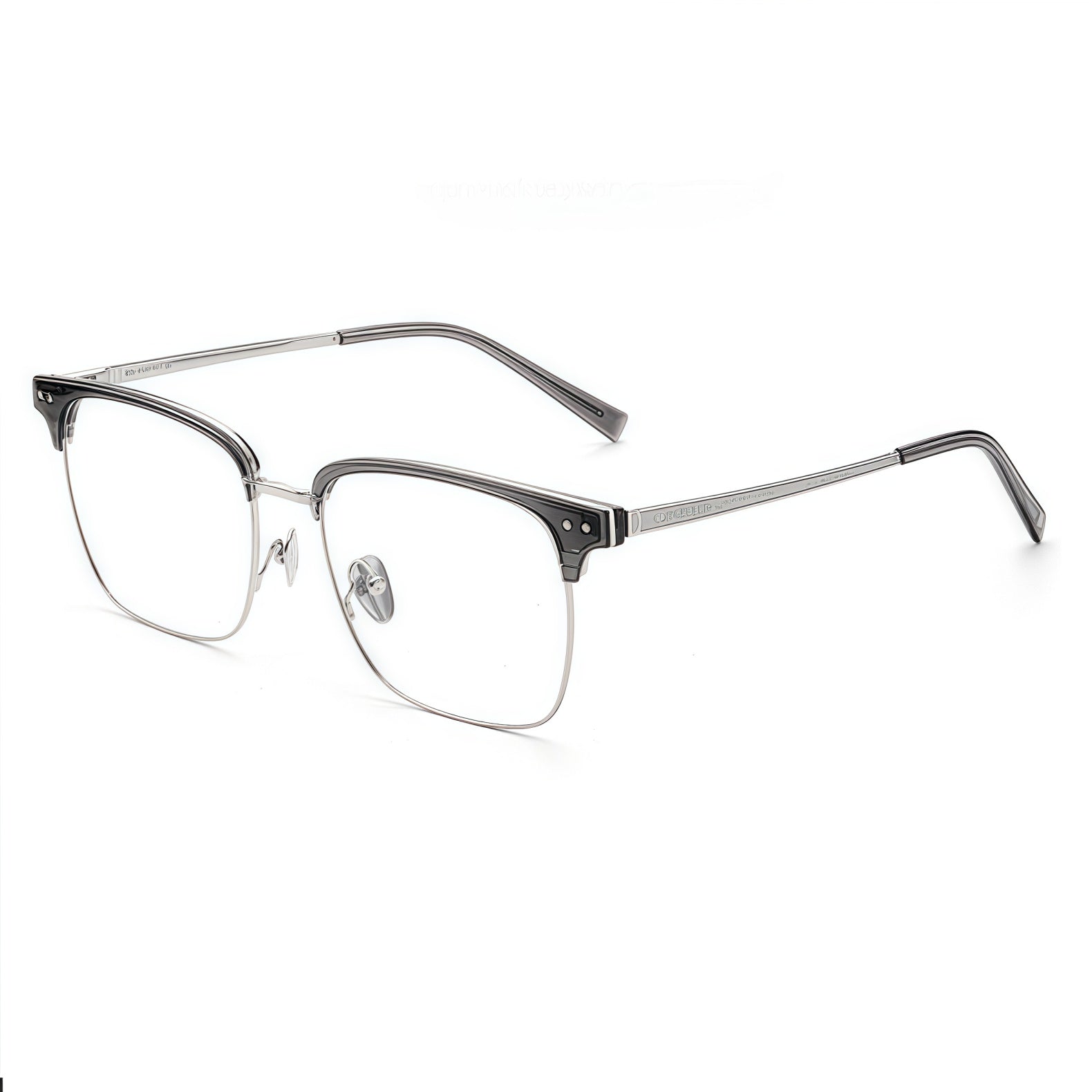 160mm Wide Frame BrowlineSquare Eyeglasses for Men with Big Head