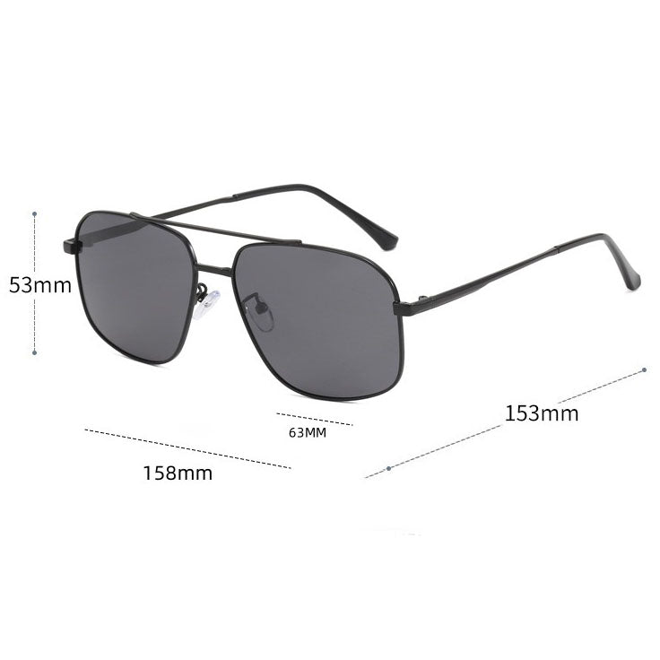 153mm Extra-Wide Metal Frame – For Big Heads & Bold Styles