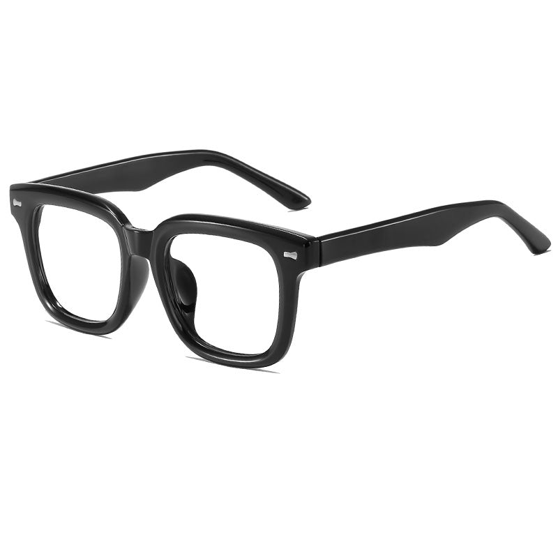 160mm Wide Huge Eyeglass Frames for Large Heads #frame-color_black