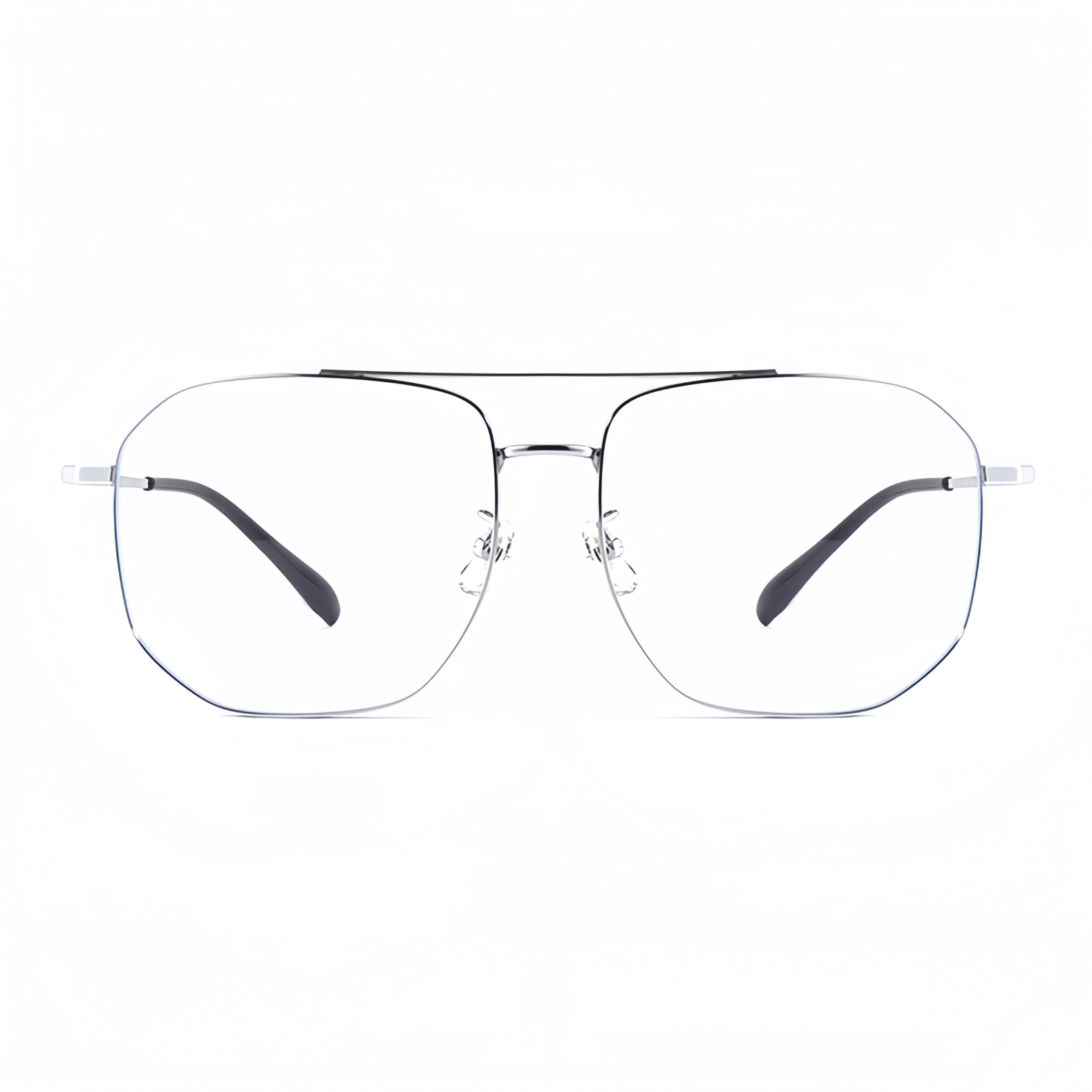 156mm Wide Square β Titanium Frame for Men with Big Head