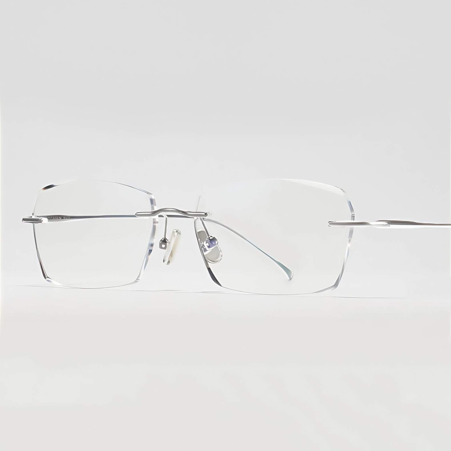 155mm Wide Square β Titanium Frame for Big anf Tall #frame-color_silver