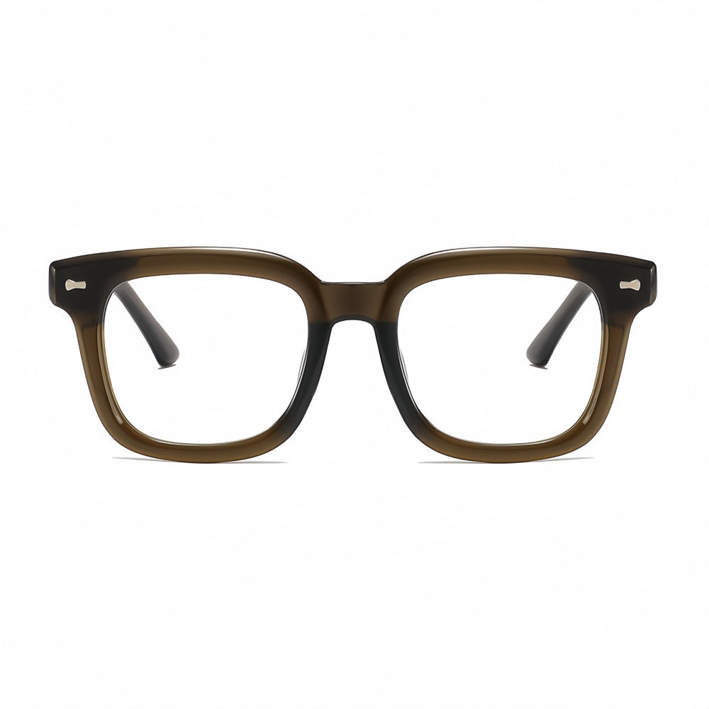 160mm Wide Huge Eyeglass Frames for Large Heads #frame-color_brown