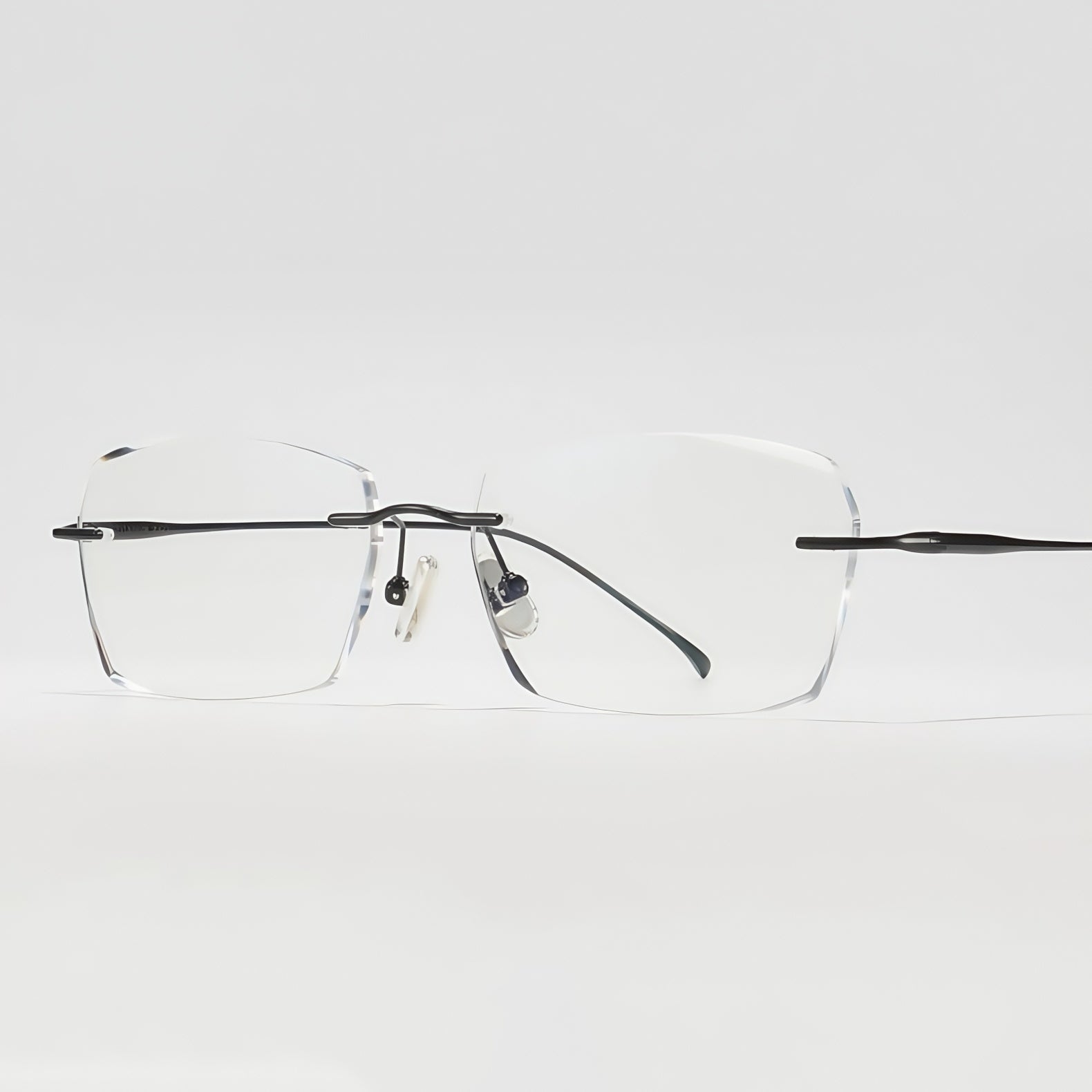 155mm Wide Square β Titanium Frame for Big anf Tall #frame-color_black