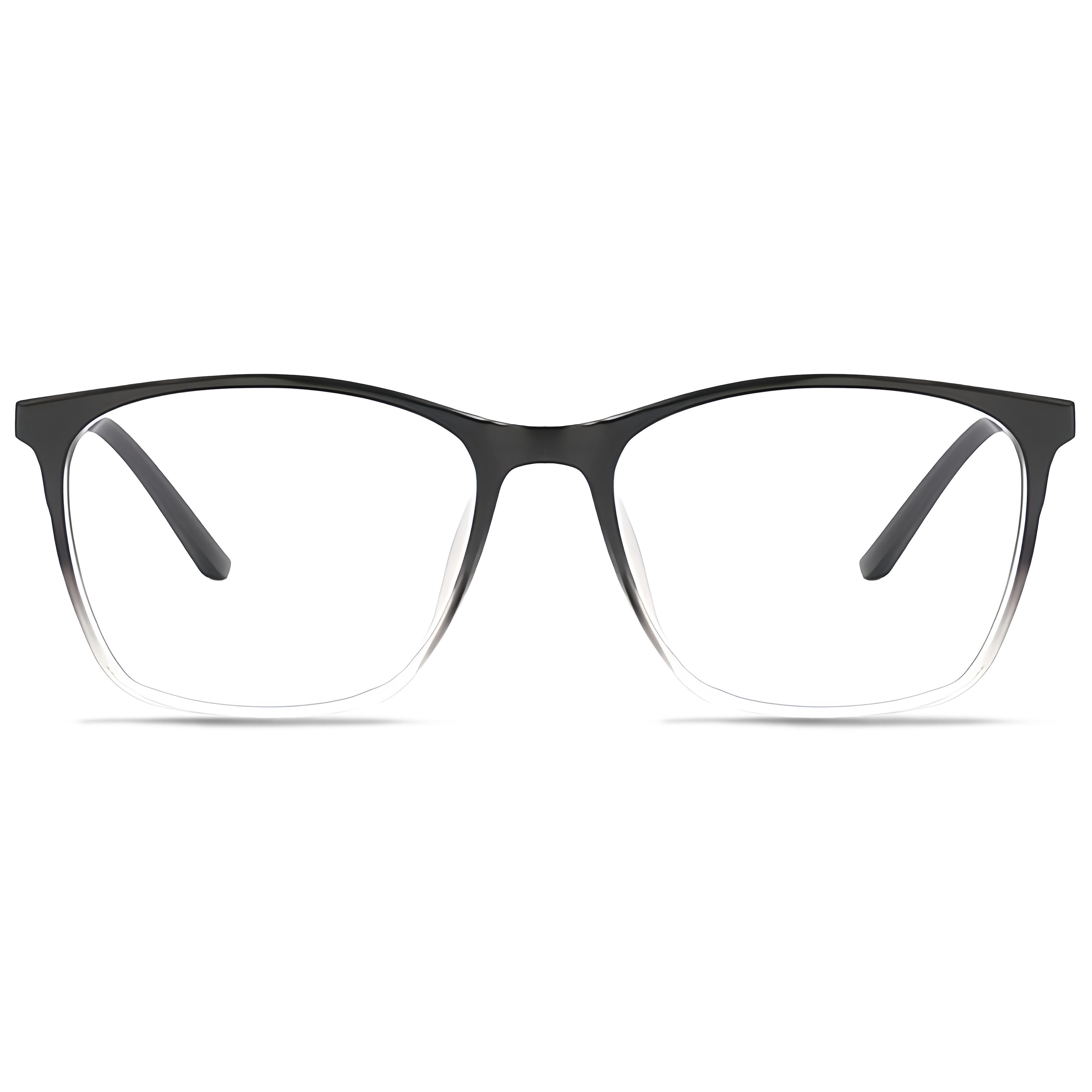 157mm Wide Huge Eyeglass Frames for Reading & Working #frame-color_gradient-black