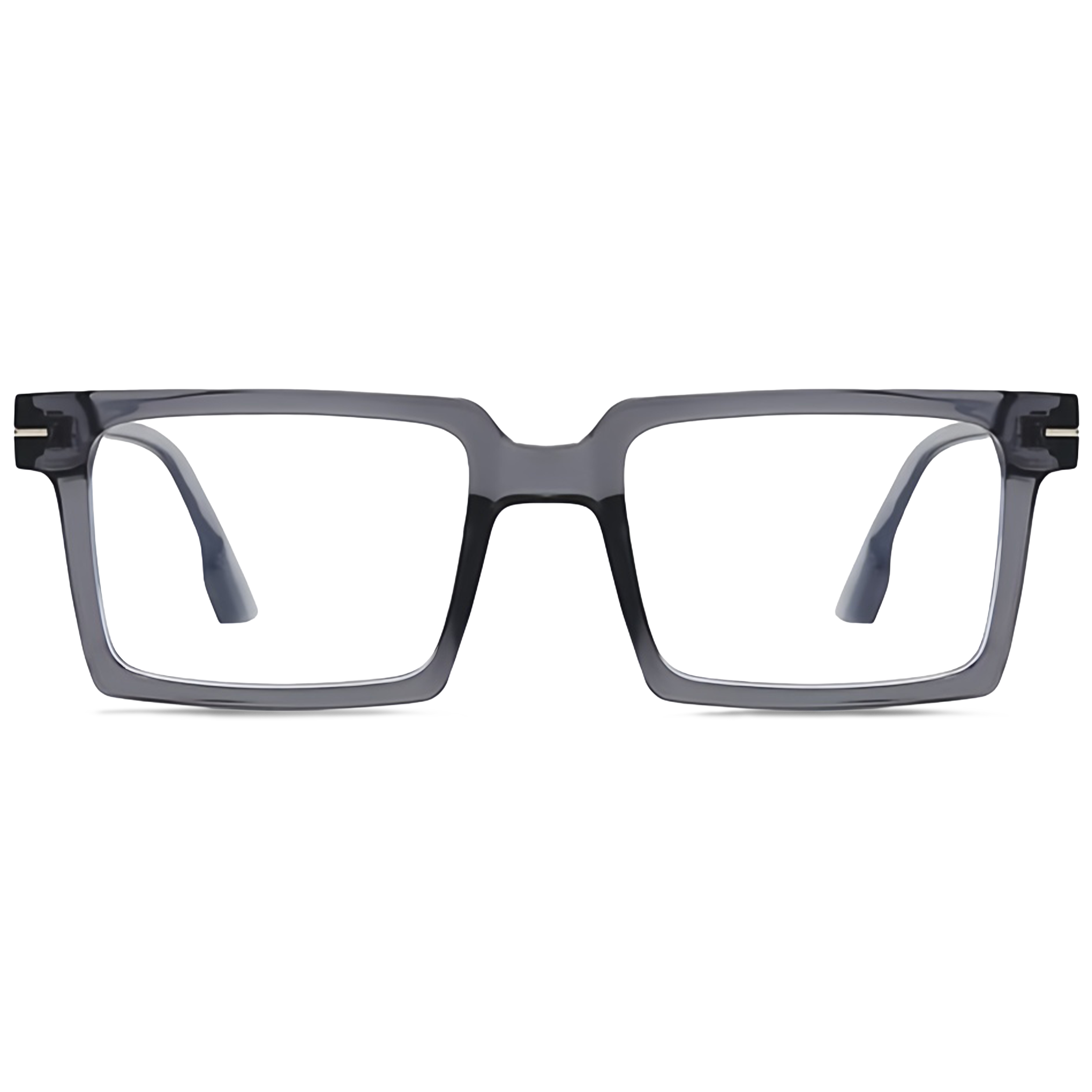148mm Wide Frame Square Eyeglasses for Men with Big Head