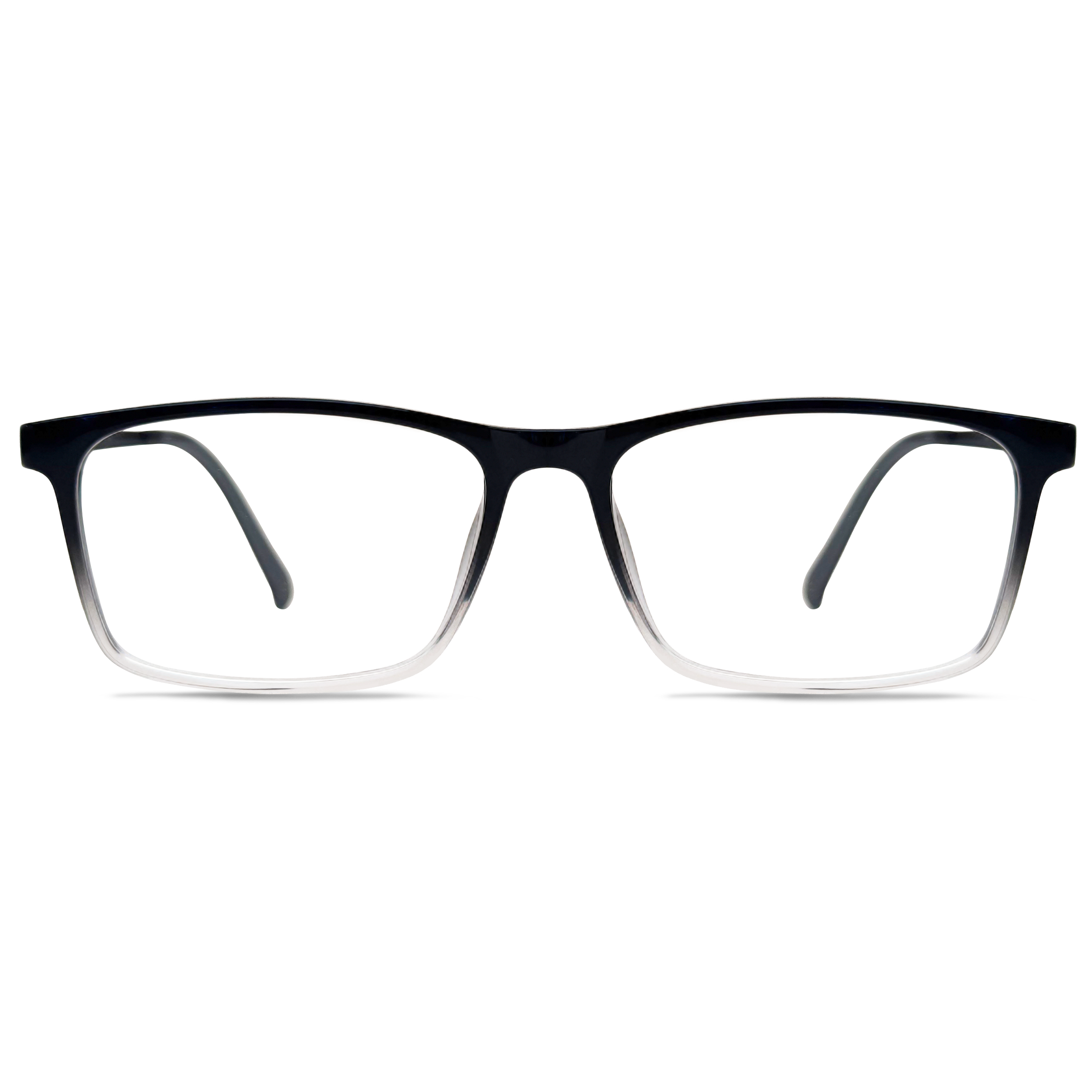 155mm Wide Huge Eyeglass Frames for Men #frame-color_gradient-black