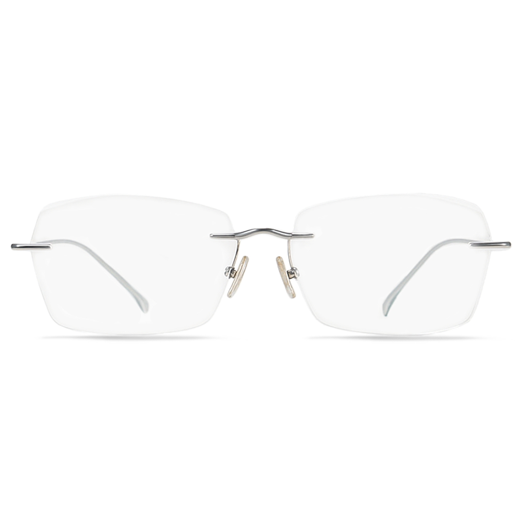 155mm Wide Square β Titanium Frame for Big anf Tall #frame-color_silver