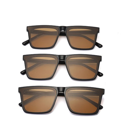 149mm Extra-Wide Acetate​ Frame  – For Big Heads & Bold Styles #frame color_black