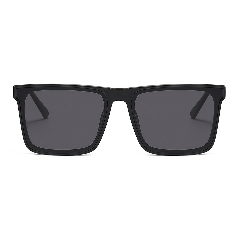 149mm Extra-Wide Acetate​ Frame  – For Big Heads & Bold Styles #frame color_black
