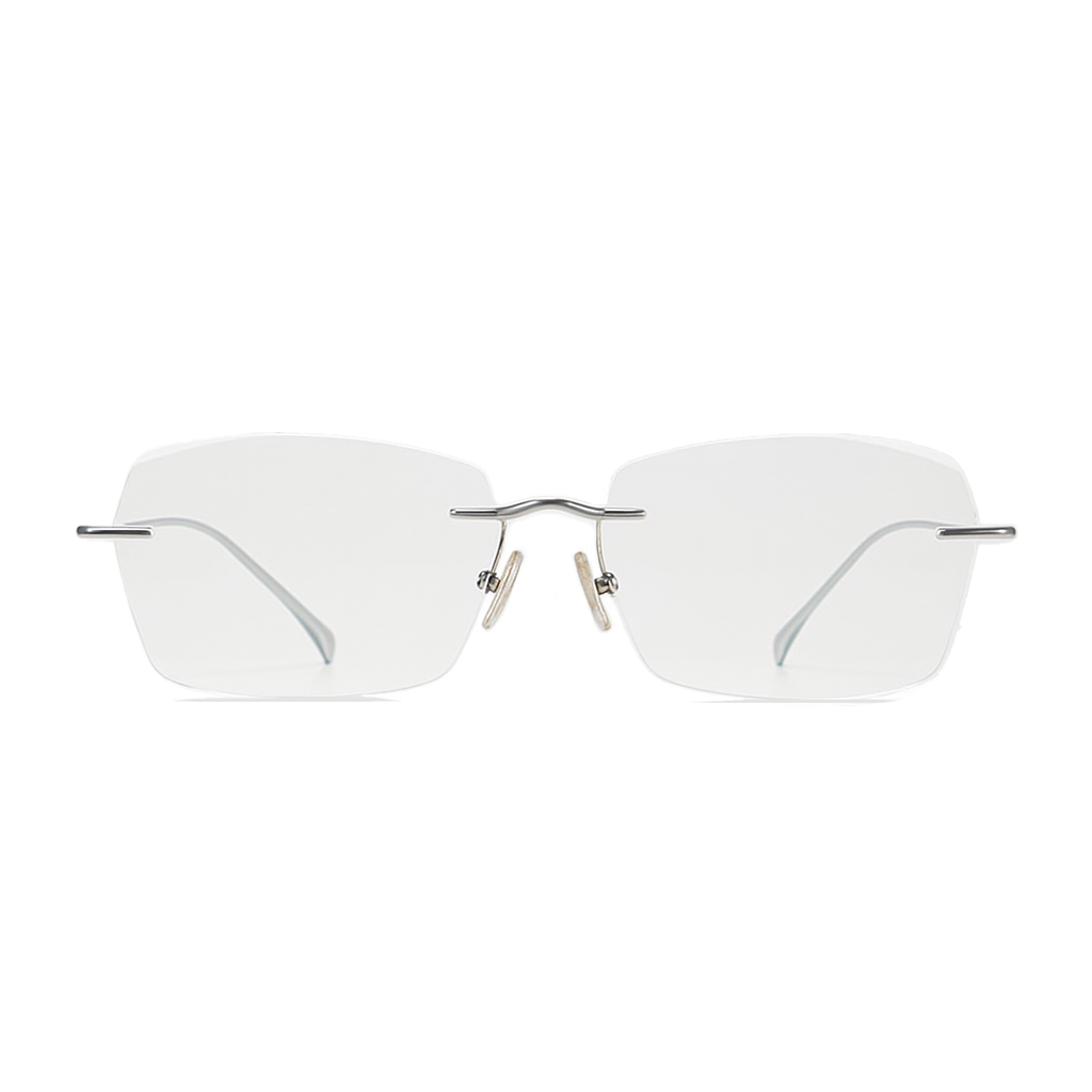 155mm Wide Square β Titanium Frame for Big anf Tall #frame-color_silver