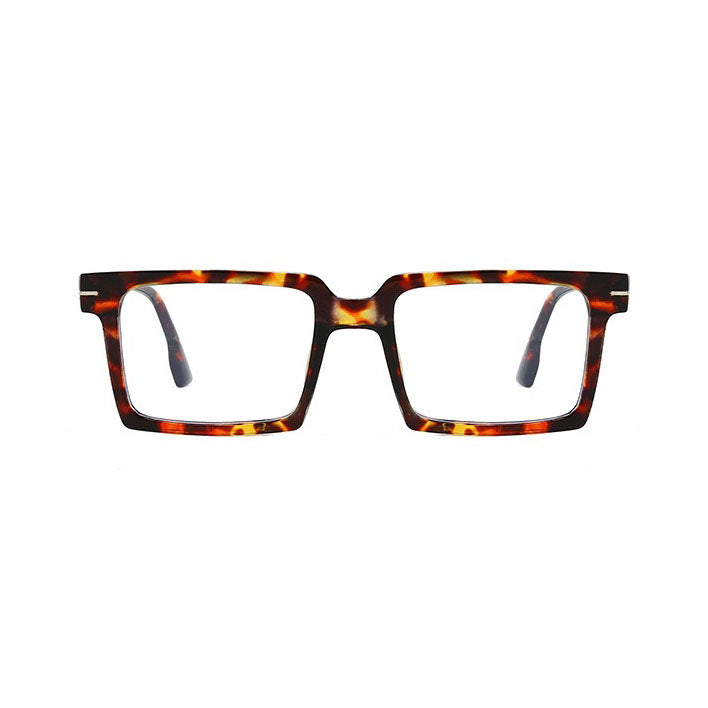 148mm Wide Frame Square Eyeglasses for Men with Big Head 