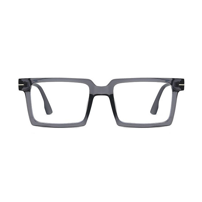 148mm Wide Frame Square Eyeglasses for Men with Big Head 
