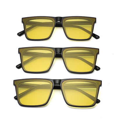 149mm Extra-Wide Acetate​ Frame  – For Big Heads & Bold Styles #frame color_black