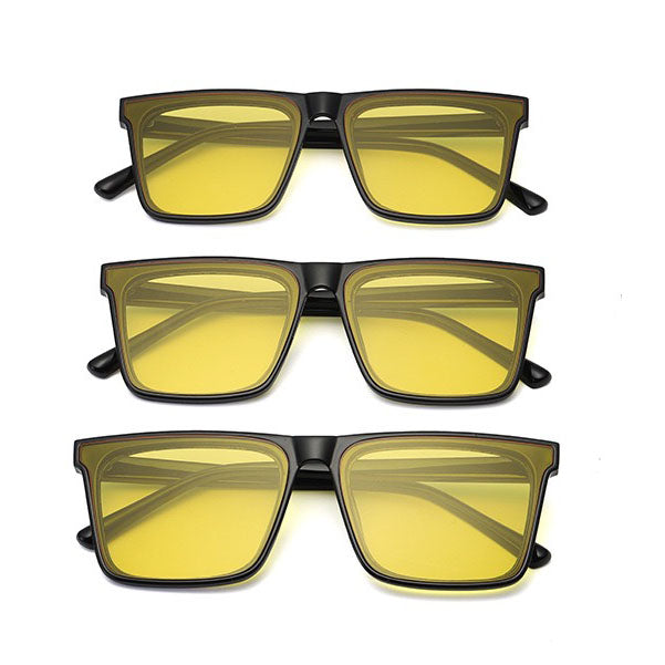 149mm Extra-Wide Acetate​ Frame  – For Big Heads & Bold Styles #frame color_black