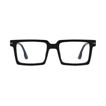 148mm Wide Frame Square Eyeglasses for Men with Big Head 