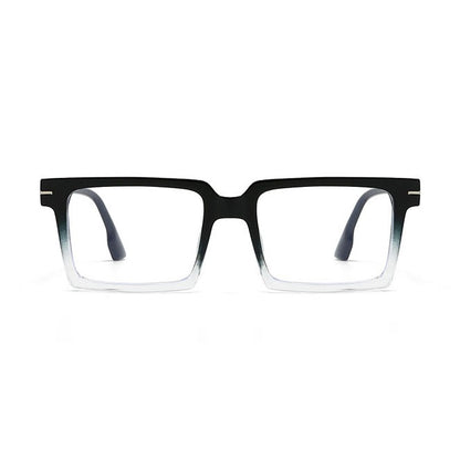148mm Wide Frame Square Eyeglasses for Men with Big Head 