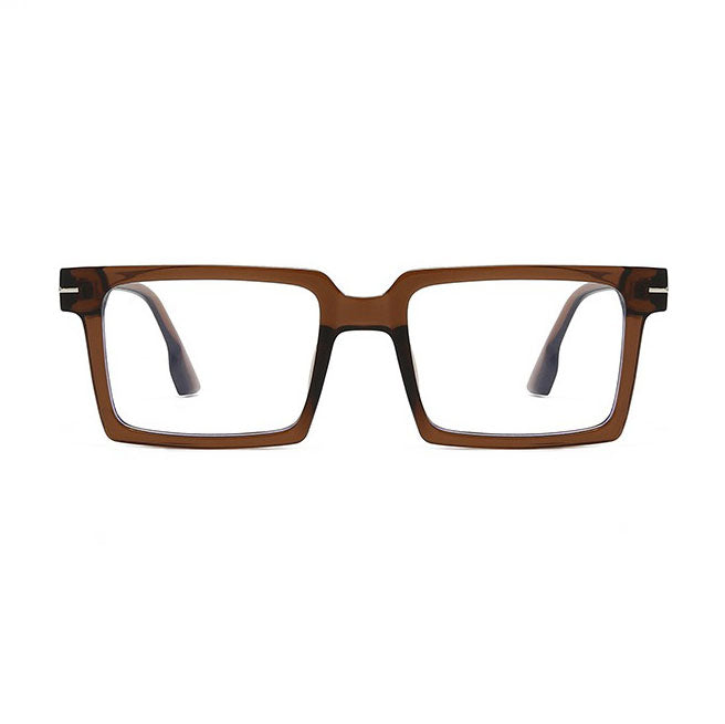 148mm Wide Frame Square Eyeglasses for Men with Big Head 