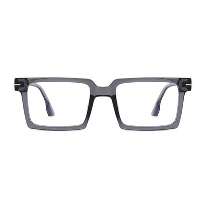 148mm Wide Frame Square Eyeglasses for Men with Big Head 