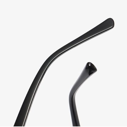 149mm Extra-Wide Acetate​ Frame  – For Big Heads & Bold Styles #frame color_black