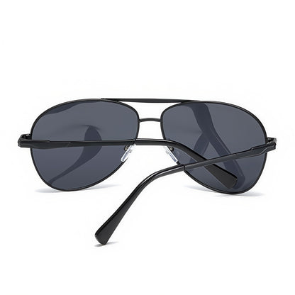 160mm Wide Aviator Metal Frame for Men with Big Head 
