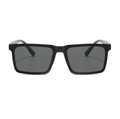 161mm Wide Rectangular pc Frame for Men with Big Head #frame-color_black