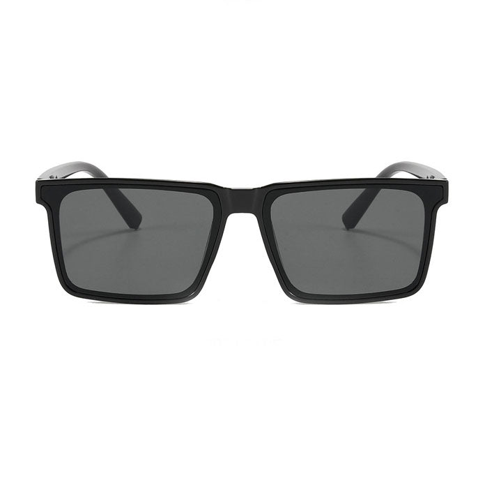 161mm Wide Rectangular pc Frame for Men with Big Head #frame-color_black