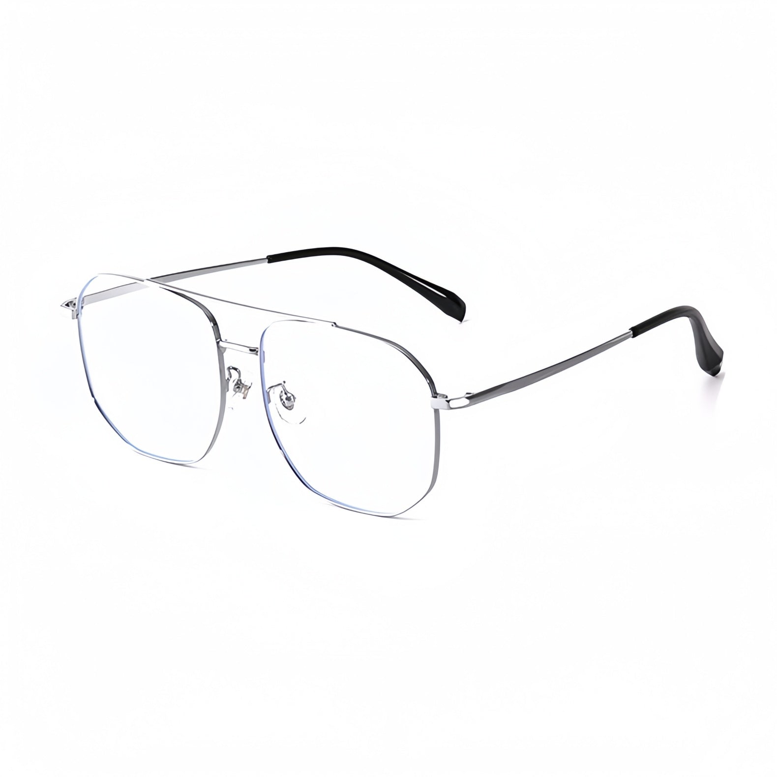 156mm Wide Square β Titanium Frame for Men with Big Head 