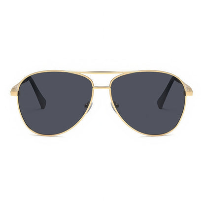 160mm Wide Aviator Metal Frame for Men with Big Head 