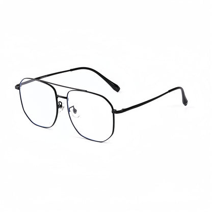 156mm Wide Square β Titanium Frame for Men with Big Head 