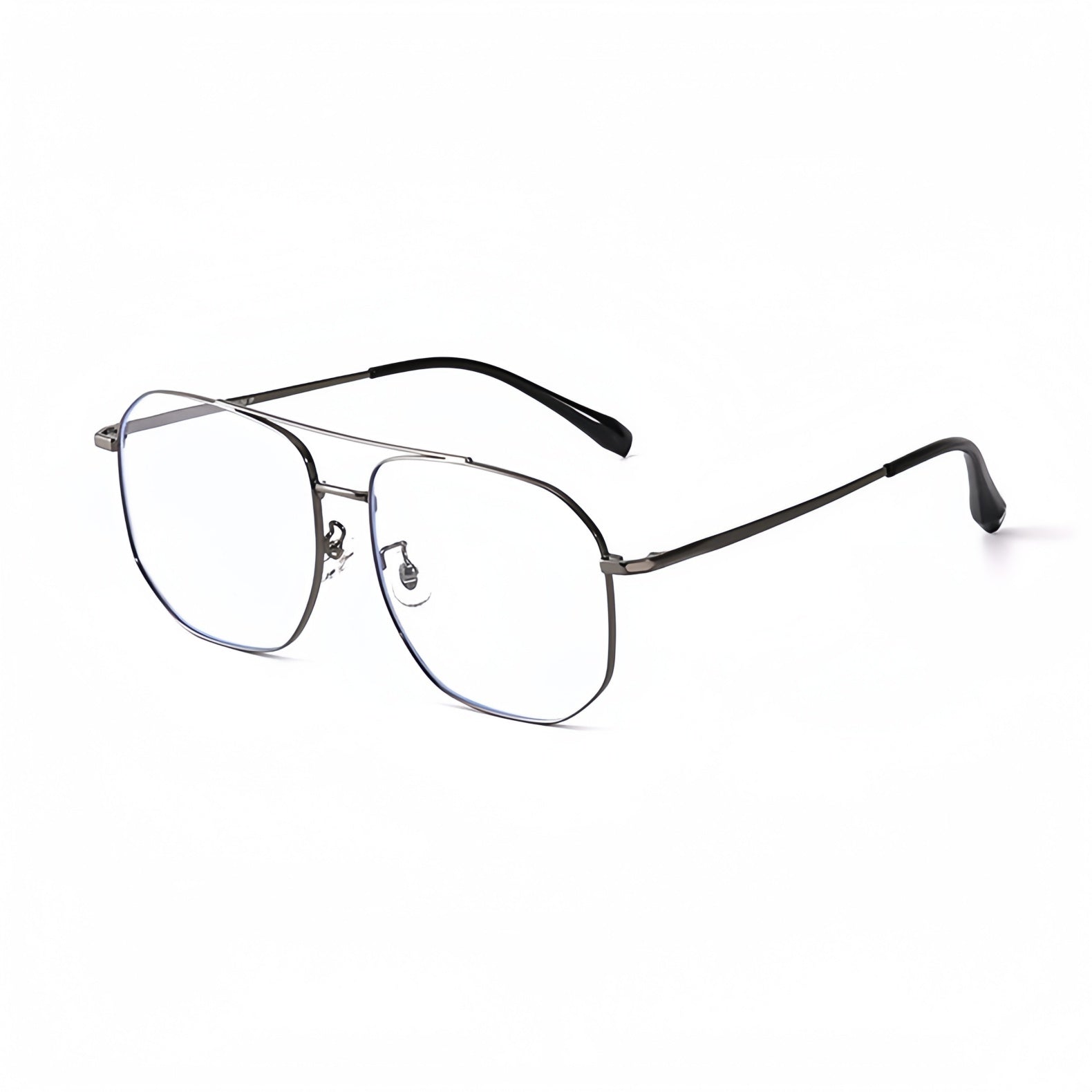156mm Wide Square β Titanium Frame for Men with Big Head 