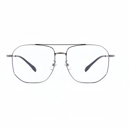 156mm Wide Square β Titanium Frame for Men with Big Head 
