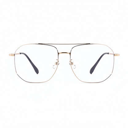 156mm Wide Square β Titanium Frame for Men with Big Head 