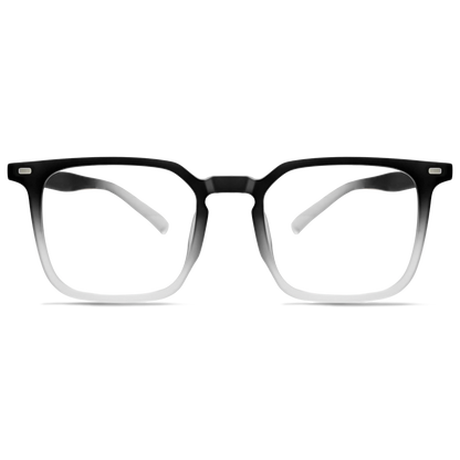 158mm Wide Frame Square Eyeglasses for Men with Big Head 
