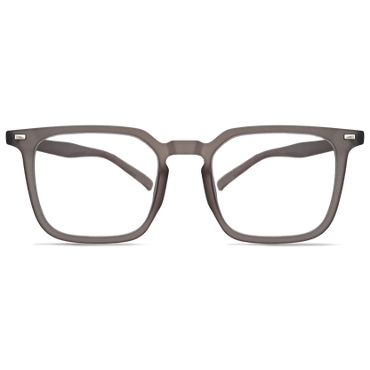 158mm Wide Frame Square Eyeglasses for Men with Big Head 