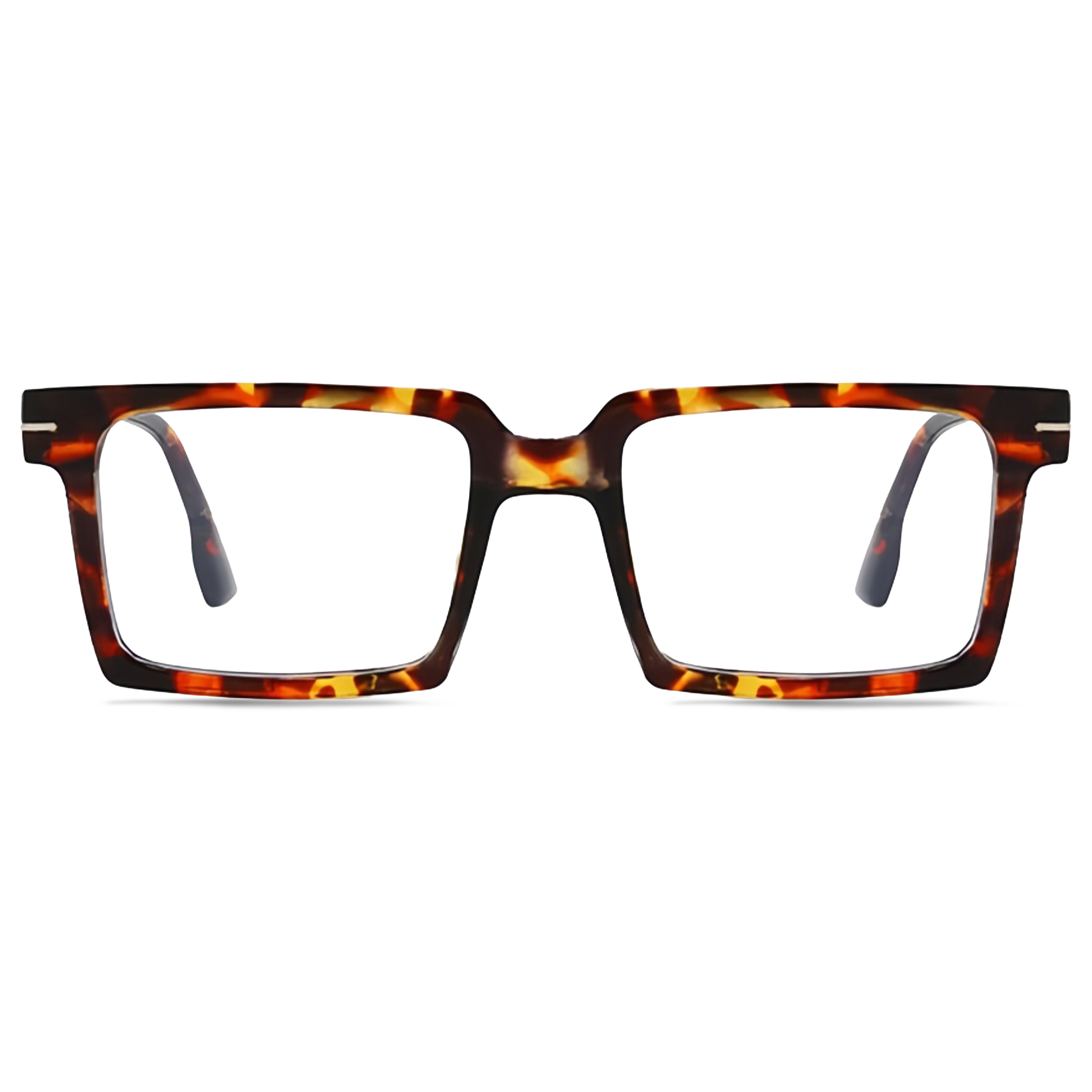 148mm Wide Frame Square Eyeglasses for Men with Big Head 