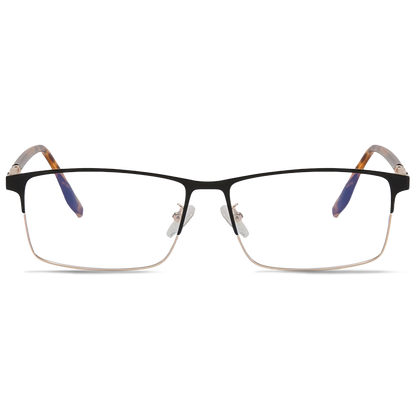 149mm Wide Frame BrowlineRectangle Eyeglasses for Men with Big Head 