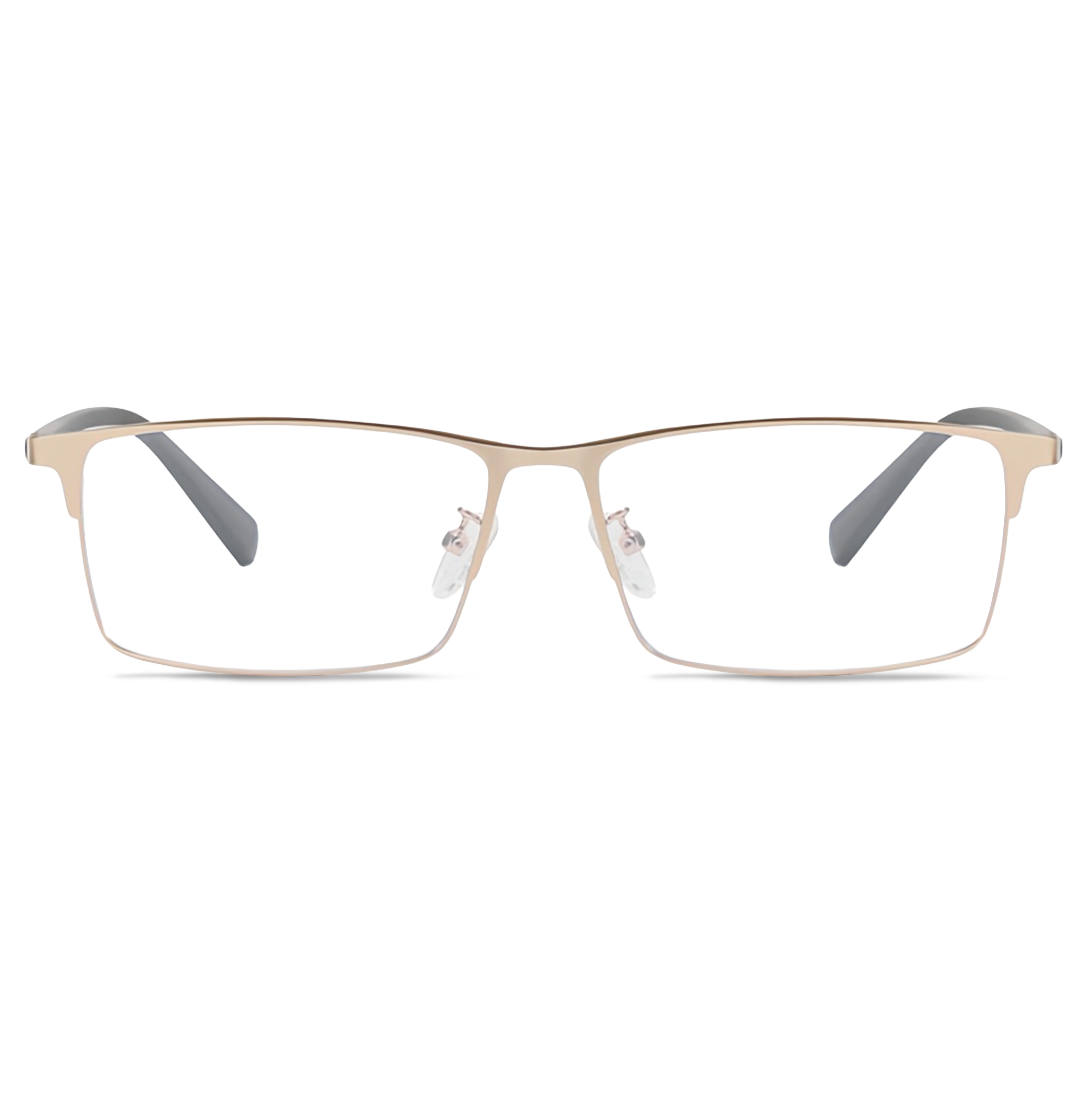 155mm Wide Frame Rectangle Eyeglasses for Men with Big Head 