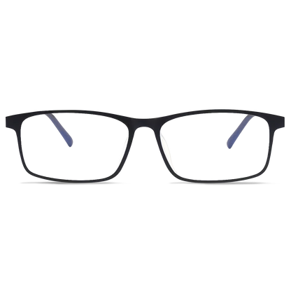 153mm Wide Frame Square Eyeglasses for Men with Big Head 
