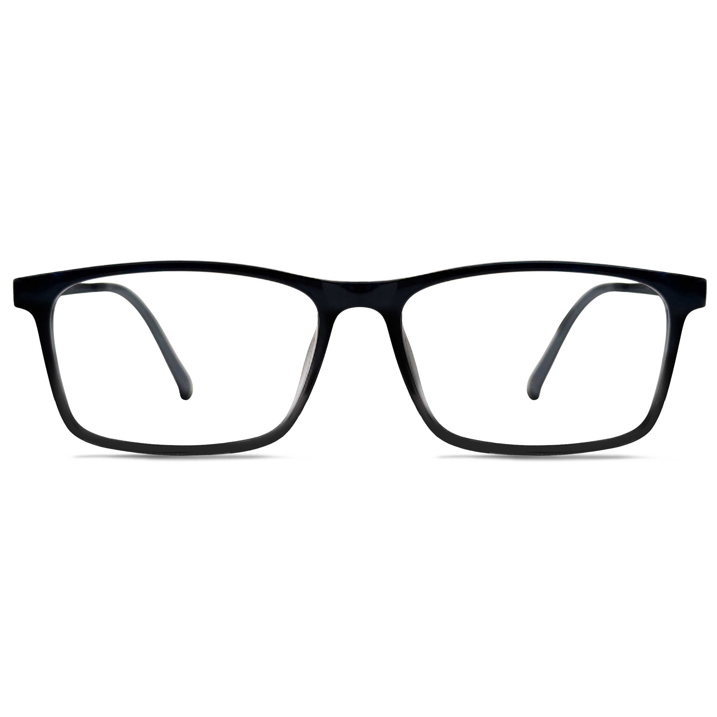 155mm Wide Huge Eyeglass Frames for Men #frame-color_black