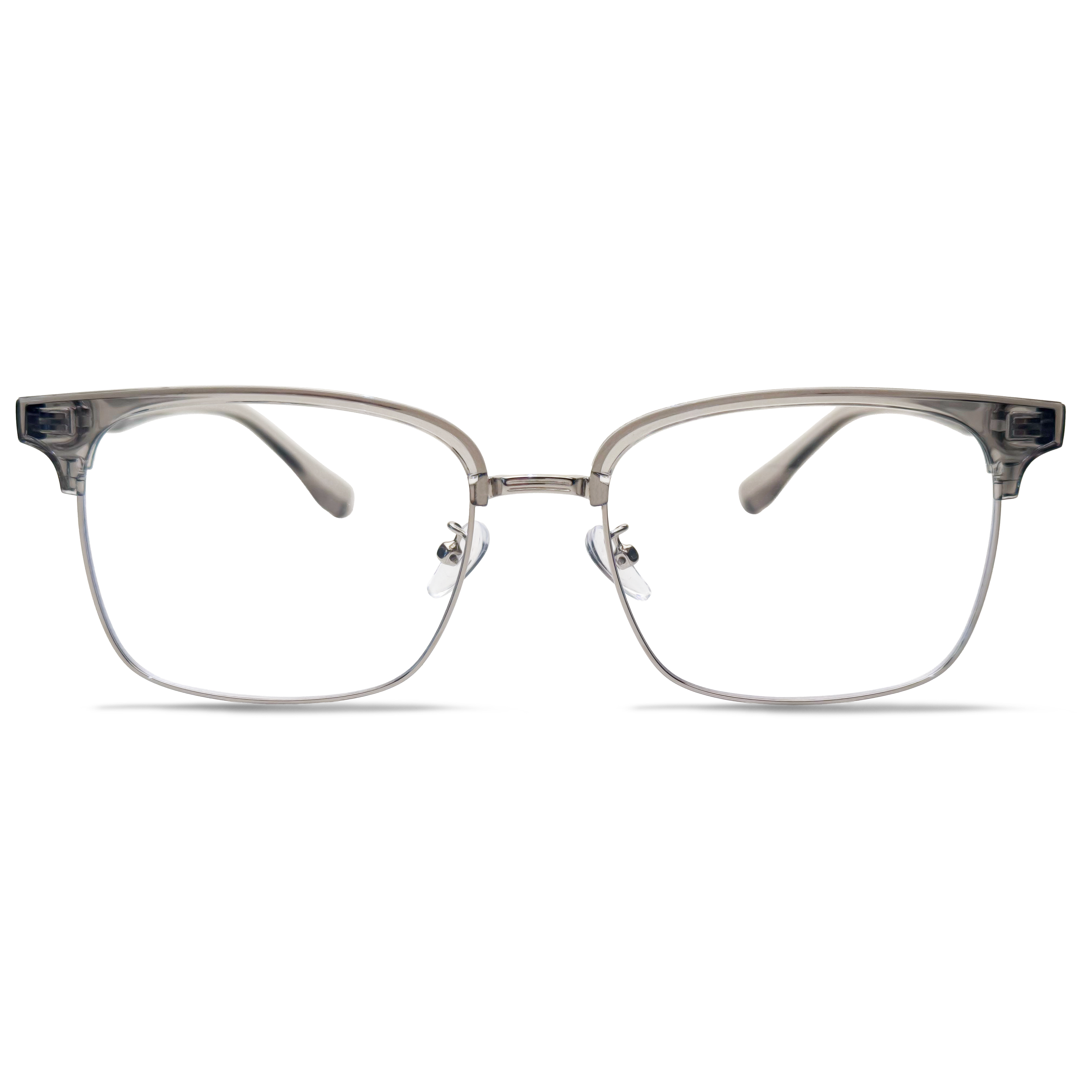 157mm Wide Frame Browline Eyeglasses for Men with Big Head 