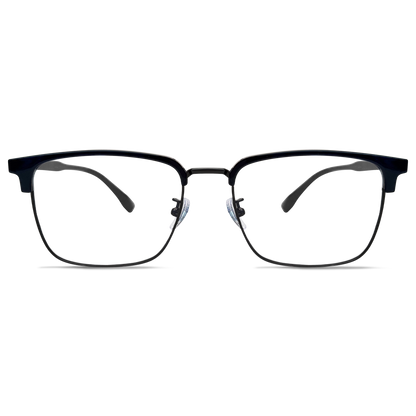 162mm Wide Frame BrowlineSquare Eyeglasses for Men with Big Head 