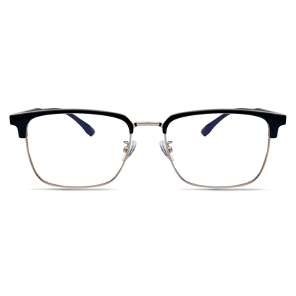 162mm Wide Frame BrowlineSquare Eyeglasses for Men with Big Head 