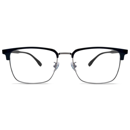 162mm Wide Frame BrowlineSquare Eyeglasses for Men with Big Head 