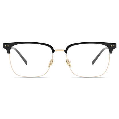 160mm Wide Frame BrowlineSquare Eyeglasses for Men with Big Head 
